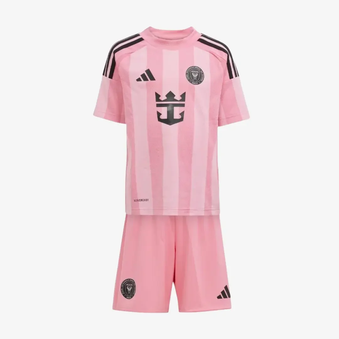 Conjunto Infantil adidas Inter Miami 2025/26 – Futcompany | A melhor loja de Camisas de Time do Brasil