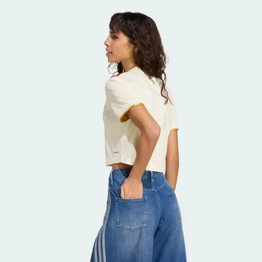 Camisa Feminina Adidas Flamengo 2025/26 III Cropped - Imagem 2