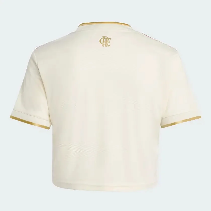 Camisa Feminina Adidas Flamengo 2025/26 III Cropped - Imagem 4