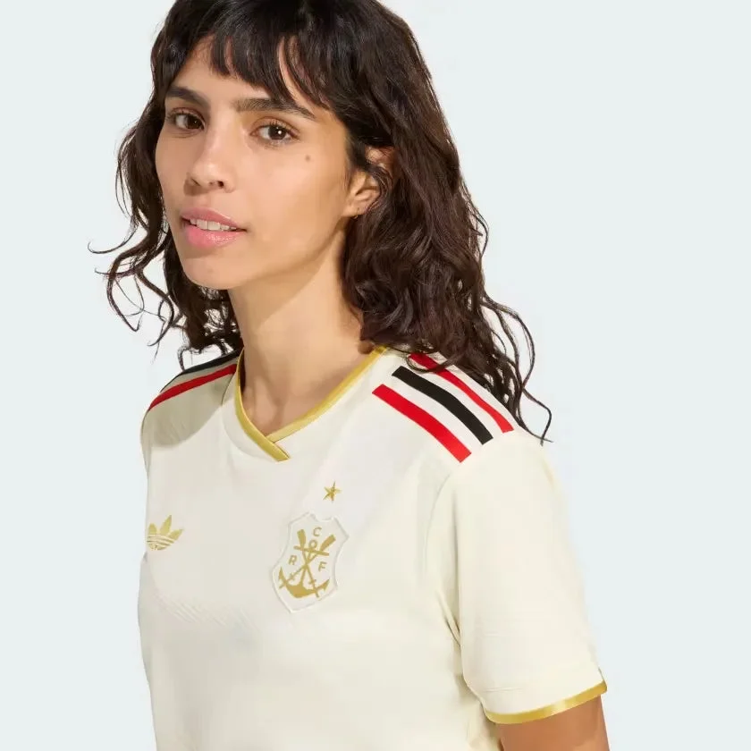 Camisa Feminina Adidas Flamengo 2025/26 III Cropped - Imagem 5