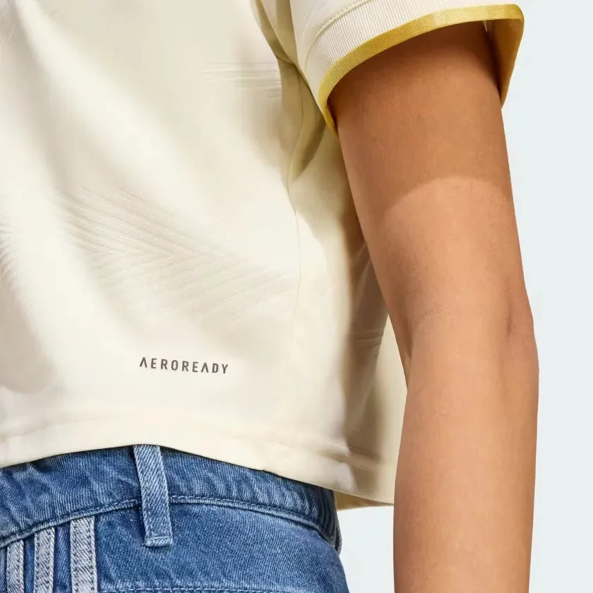 Camisa Feminina Adidas Flamengo 2025/26 III Cropped - Imagem 6